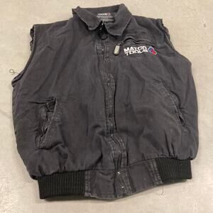 vintage y2k faded Matco tools vest jacket